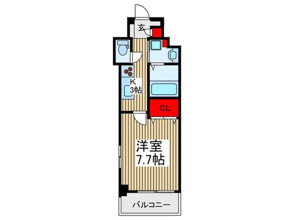 グランコート志木の物件間取画像